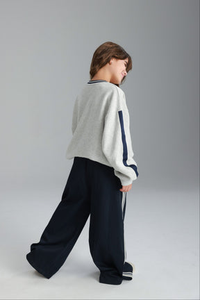 סוויטשירט ג'ון אפור בהיר