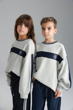 סוויטשירט ג'ון אפור בהיר