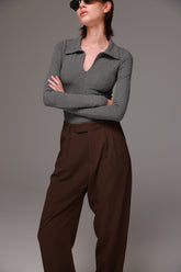 חולצת קנדל אפורה