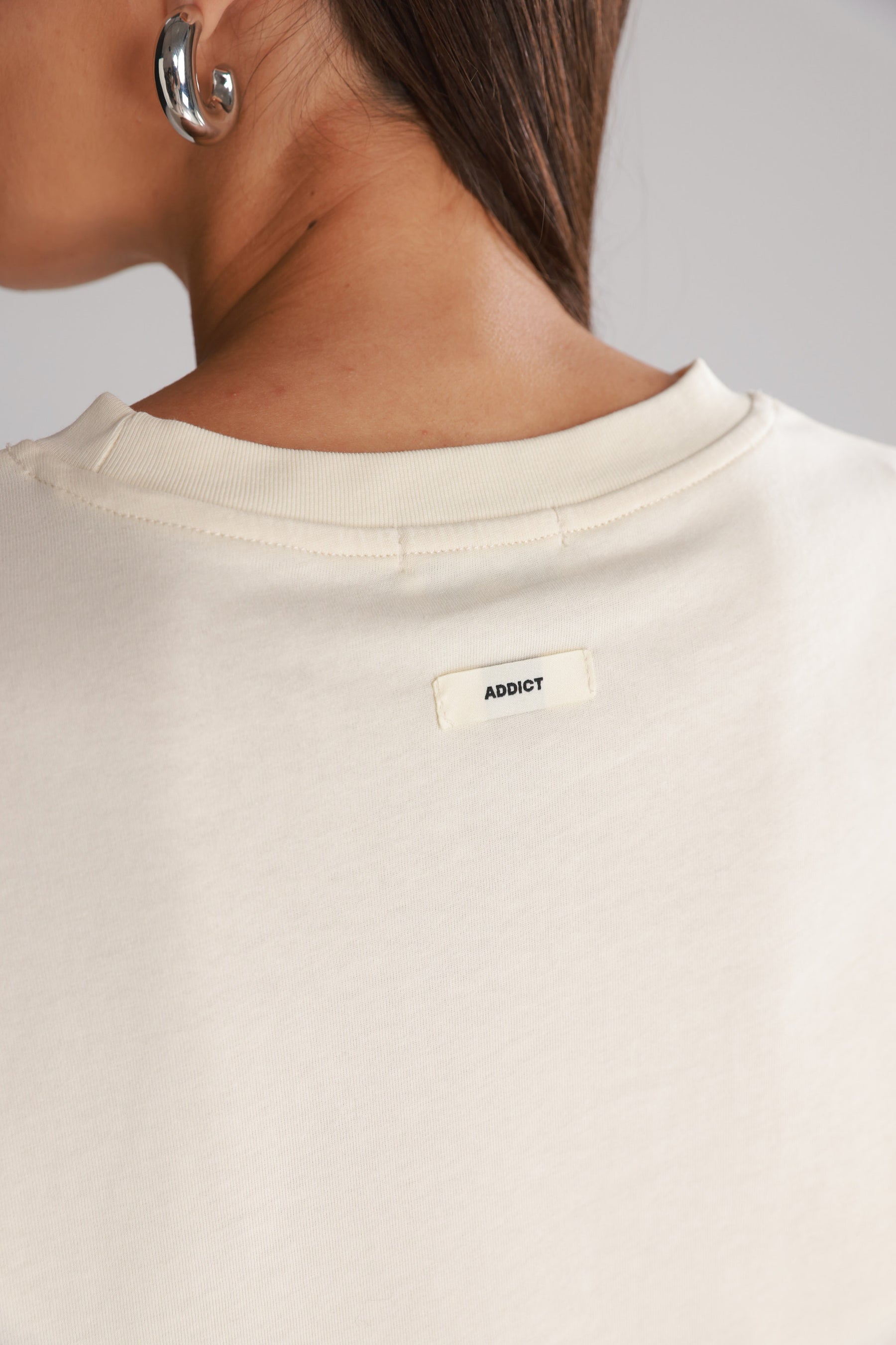 חולצת ג'נר שמנת