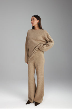 חליפת סריג מיגל חאקי