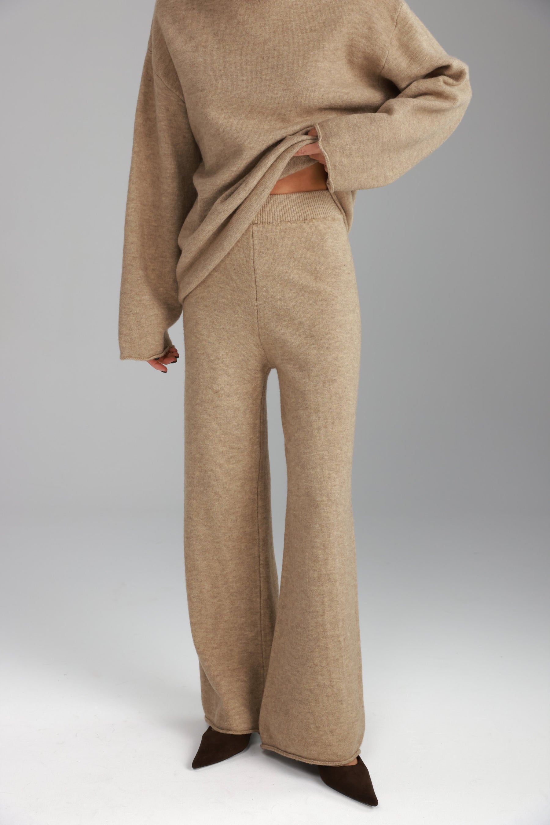 חליפת סריג מיגל חאקי