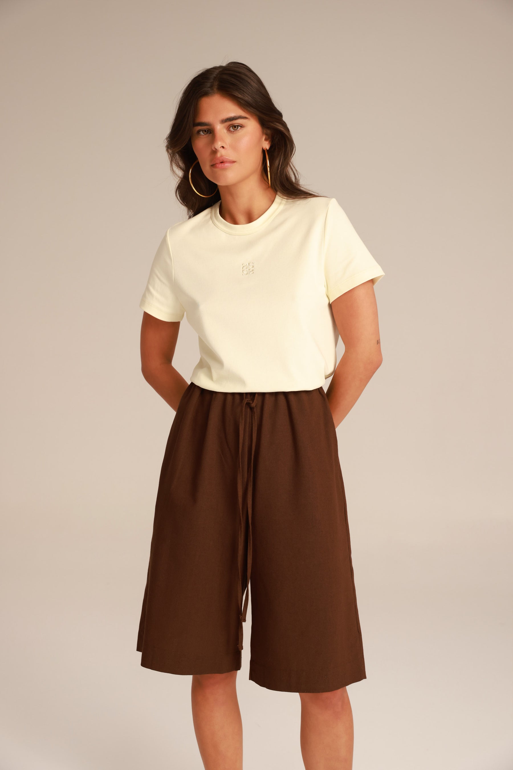 מכנסי נאנו חומים