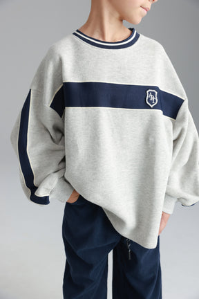 סוויטשירט ג'ון אפור בהיר