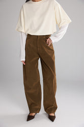 מכנסי דאלי חום בהיר