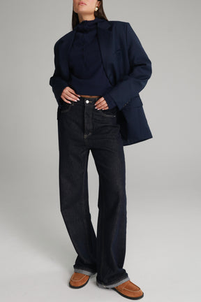 ג'ינס אנני כחול כהה