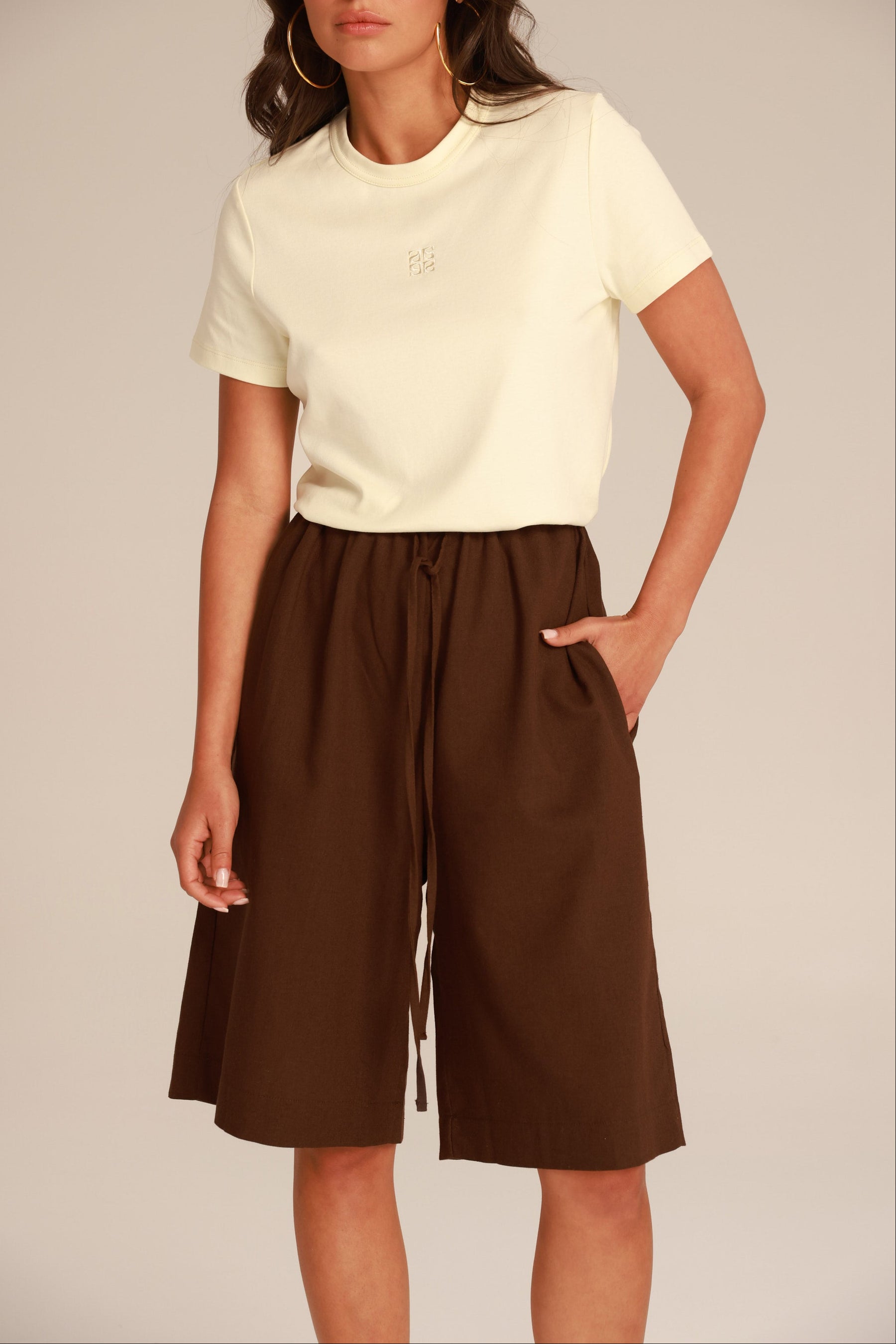 מכנסי נאנו חומים