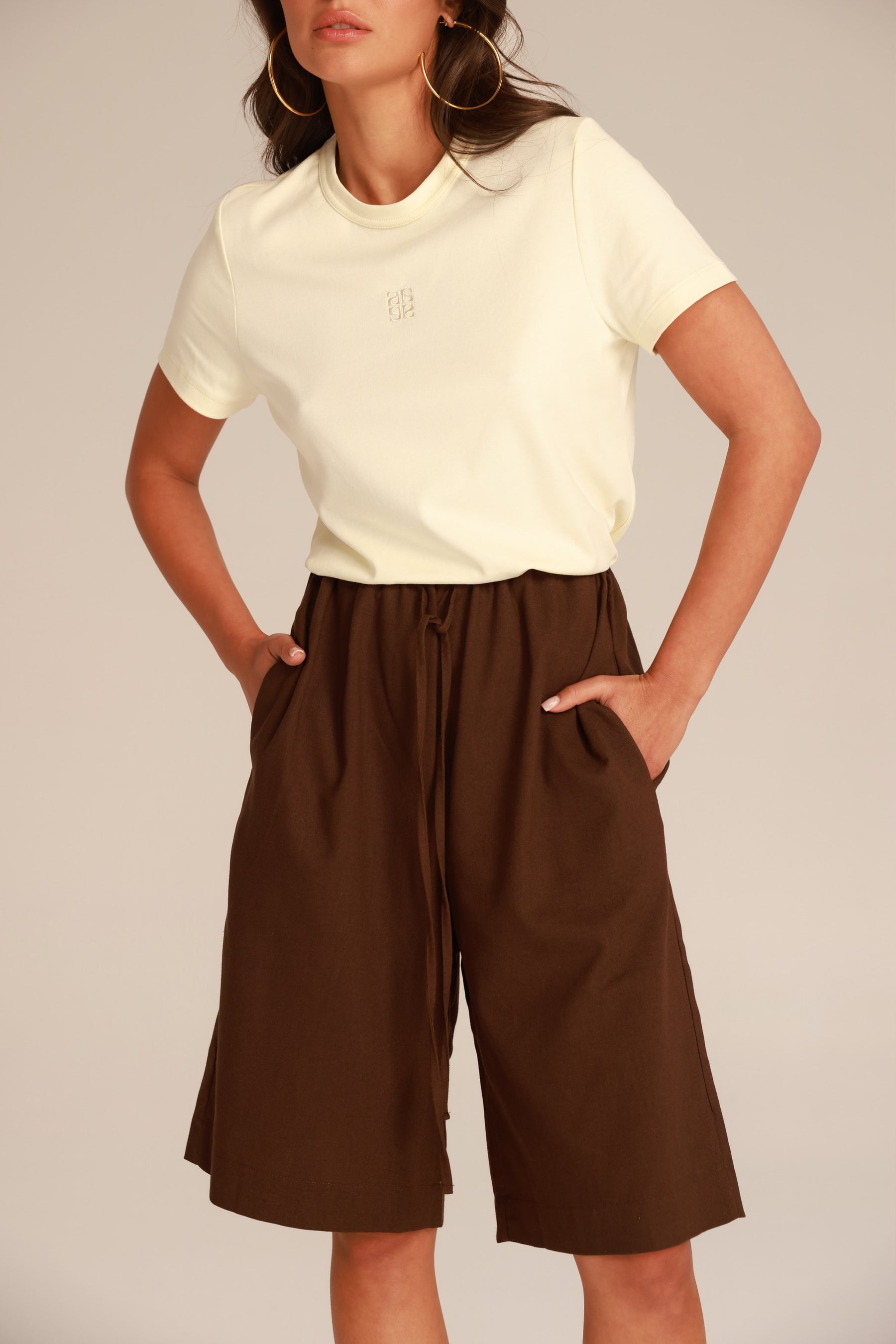 מכנסי נאנו חומים