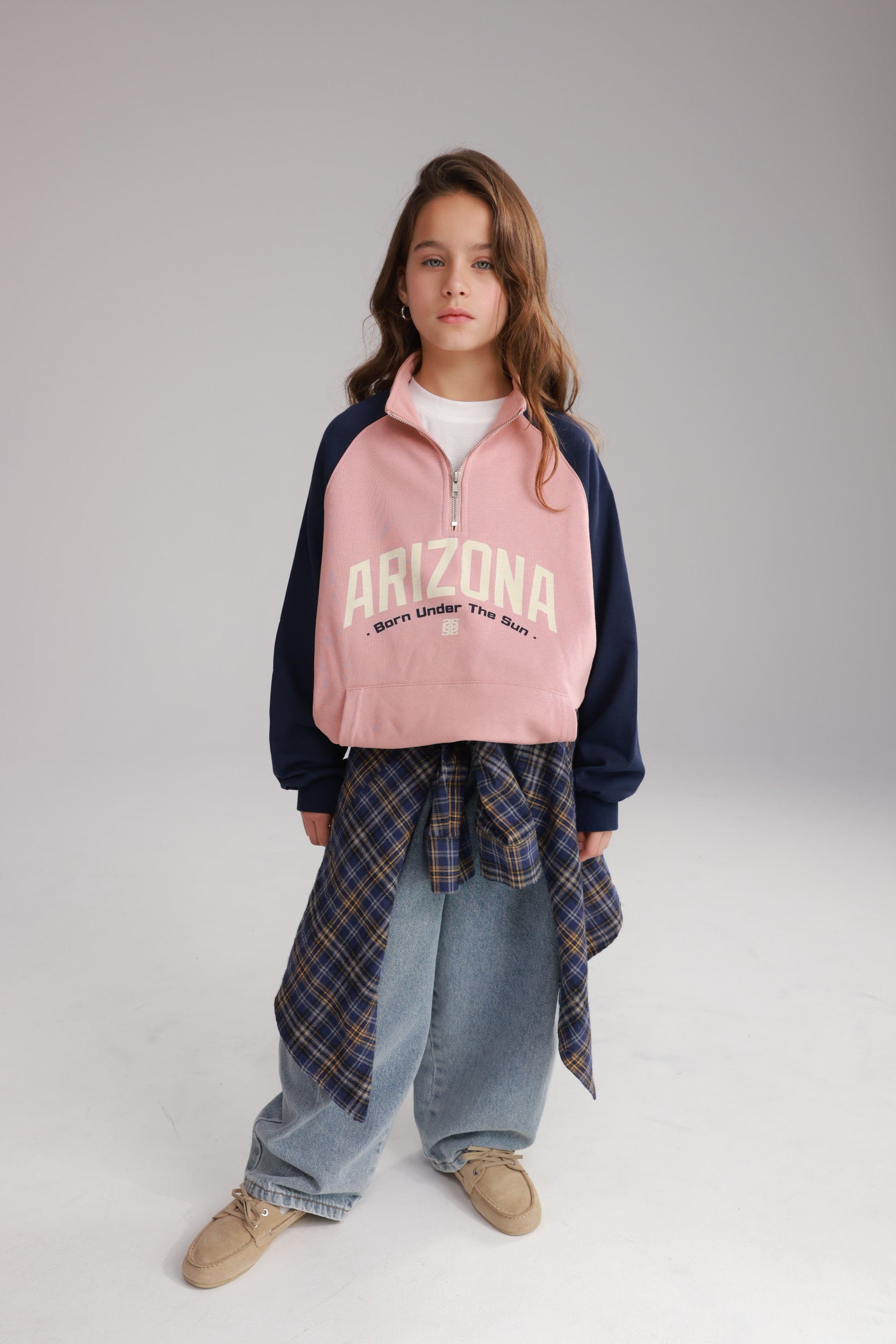 סוויטשירט אייבי ורוד