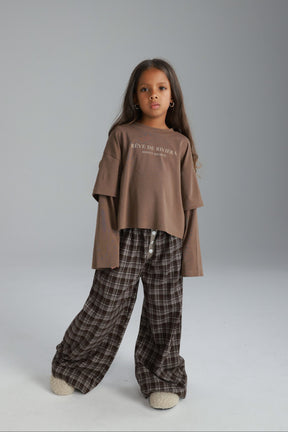 מכנסי סטיב חומים