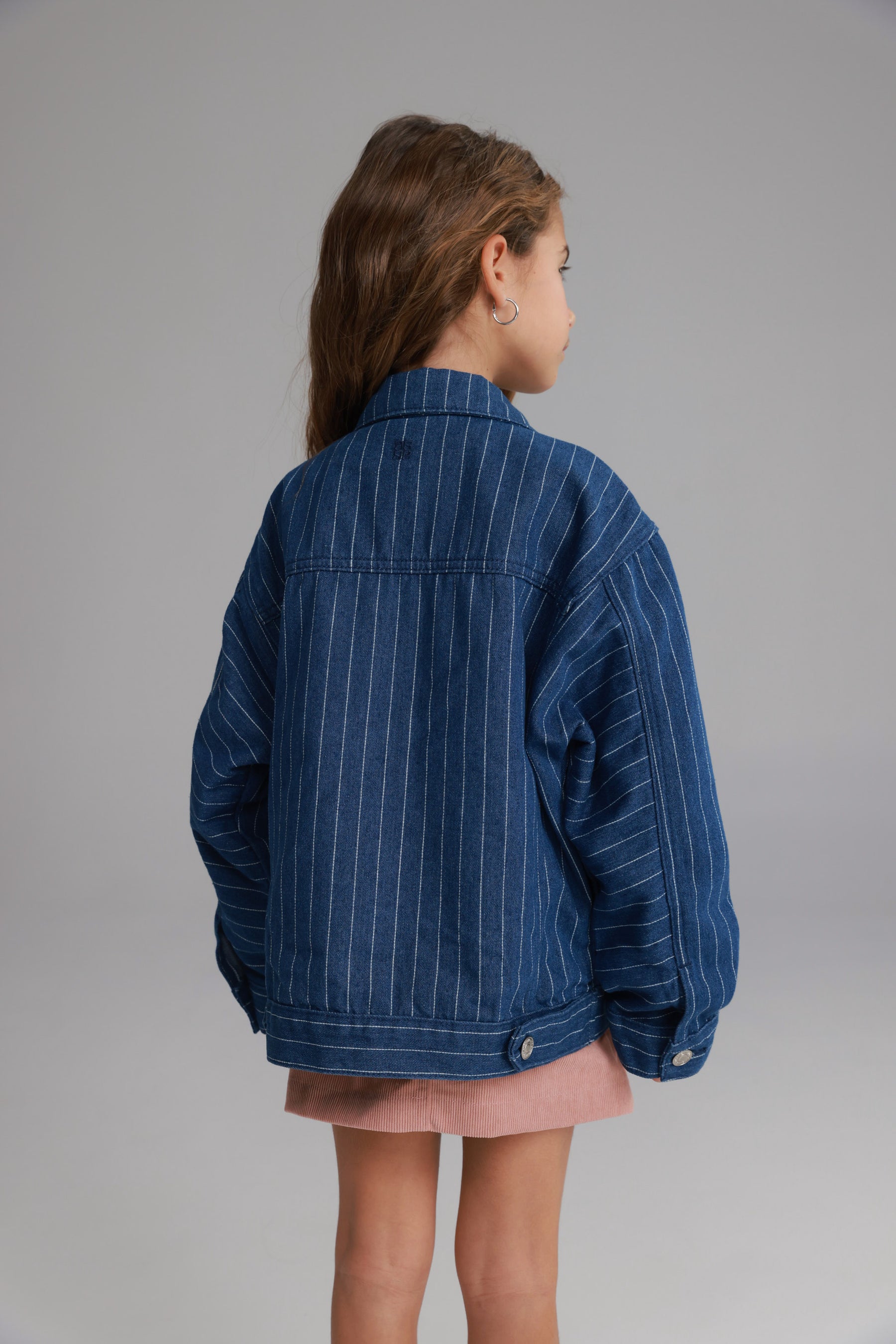 ג'קט ג'ינס קיארה כחול כהה