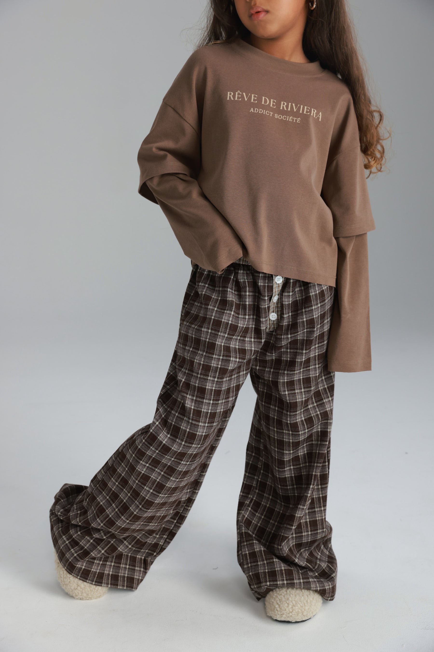 מכנסי סטיב חומים