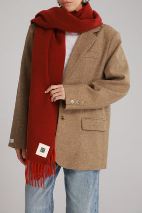 צעיף ברטו אדום