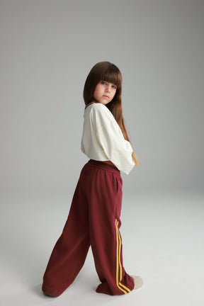 מכנסי ריבר בורדו