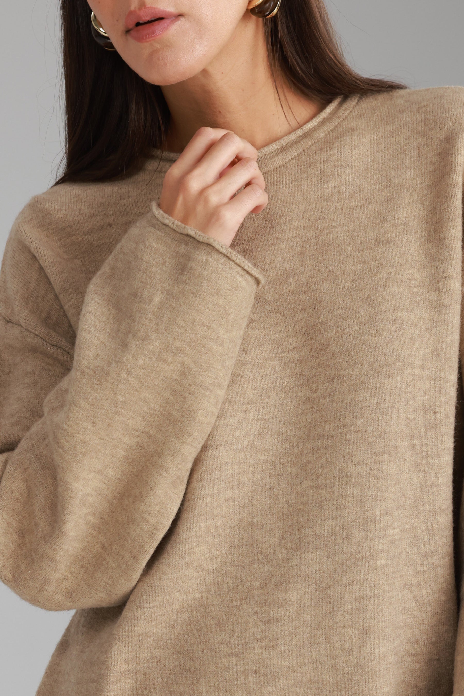 חליפת סריג מיגל חאקי