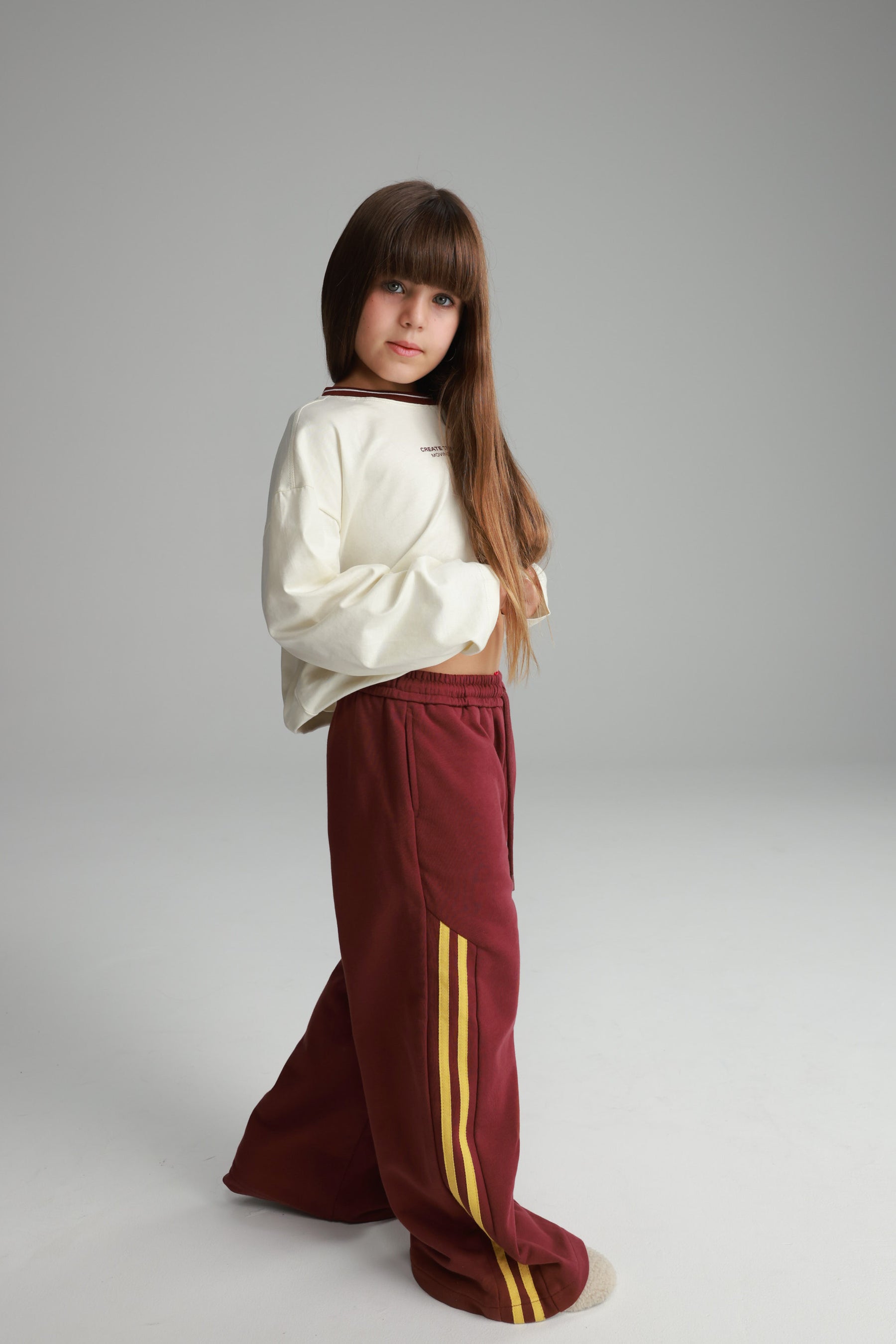 מכנסי ריבר בורדו