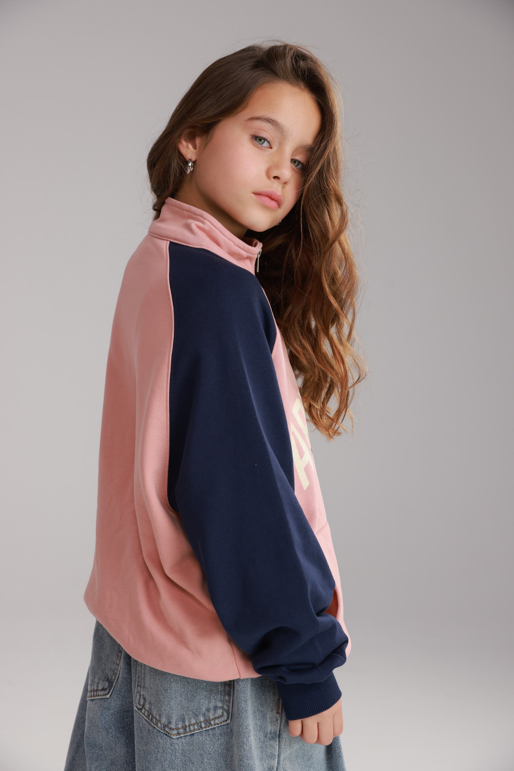 סוויטשירט אייבי ורוד