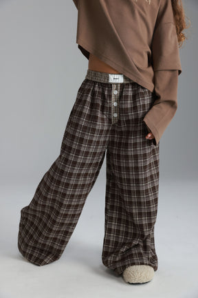 מכנסי סטיב חומים