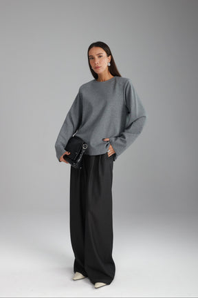 חולצת אופרי אפורה