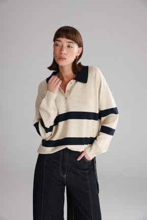 סריג מארי בז'/נייבי