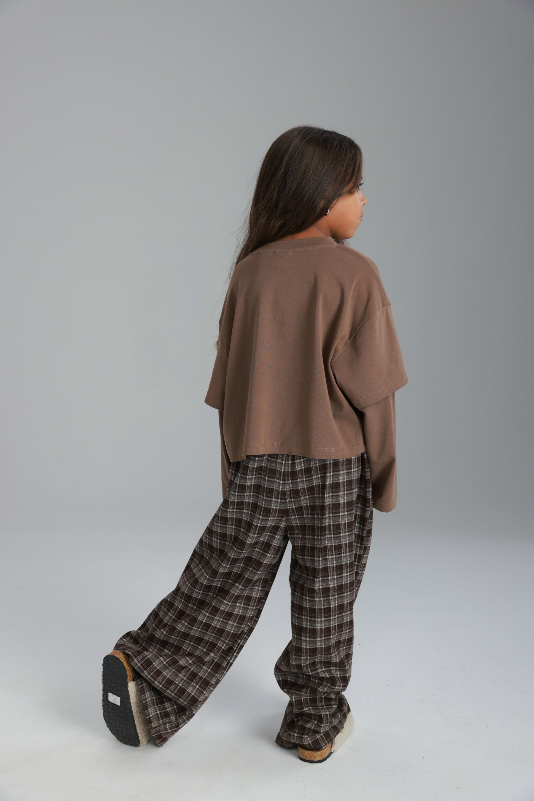 חולצת מוני חומה