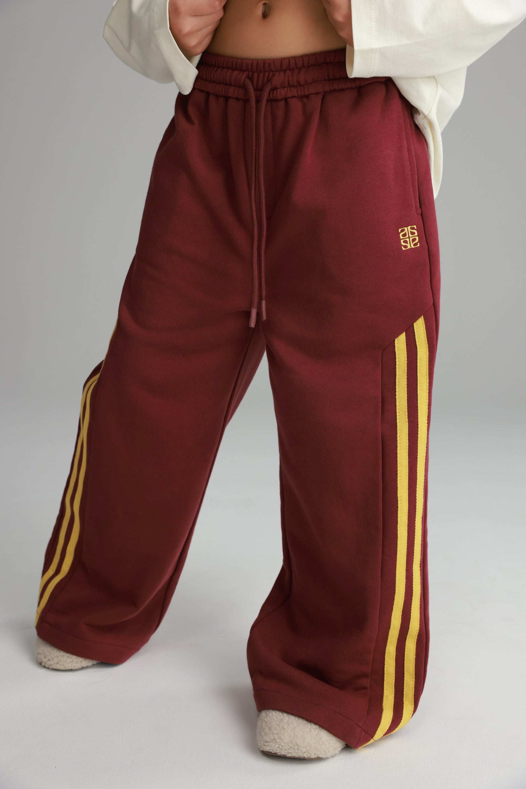 מכנסי ריבר בורדו