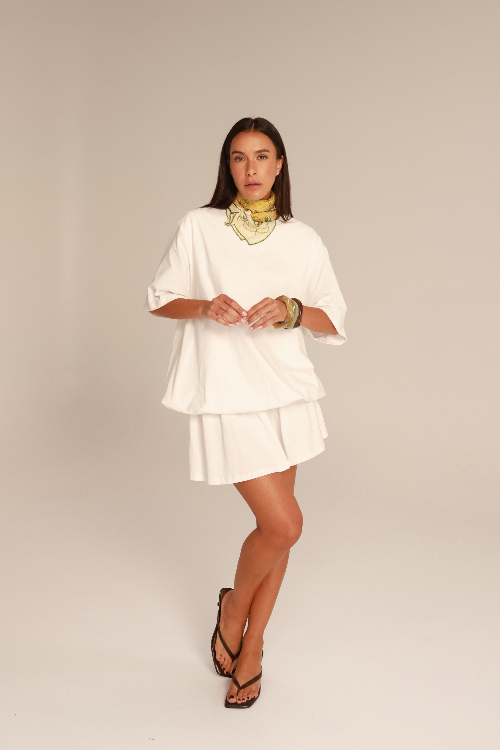 שמלת ג'ואי לבנה