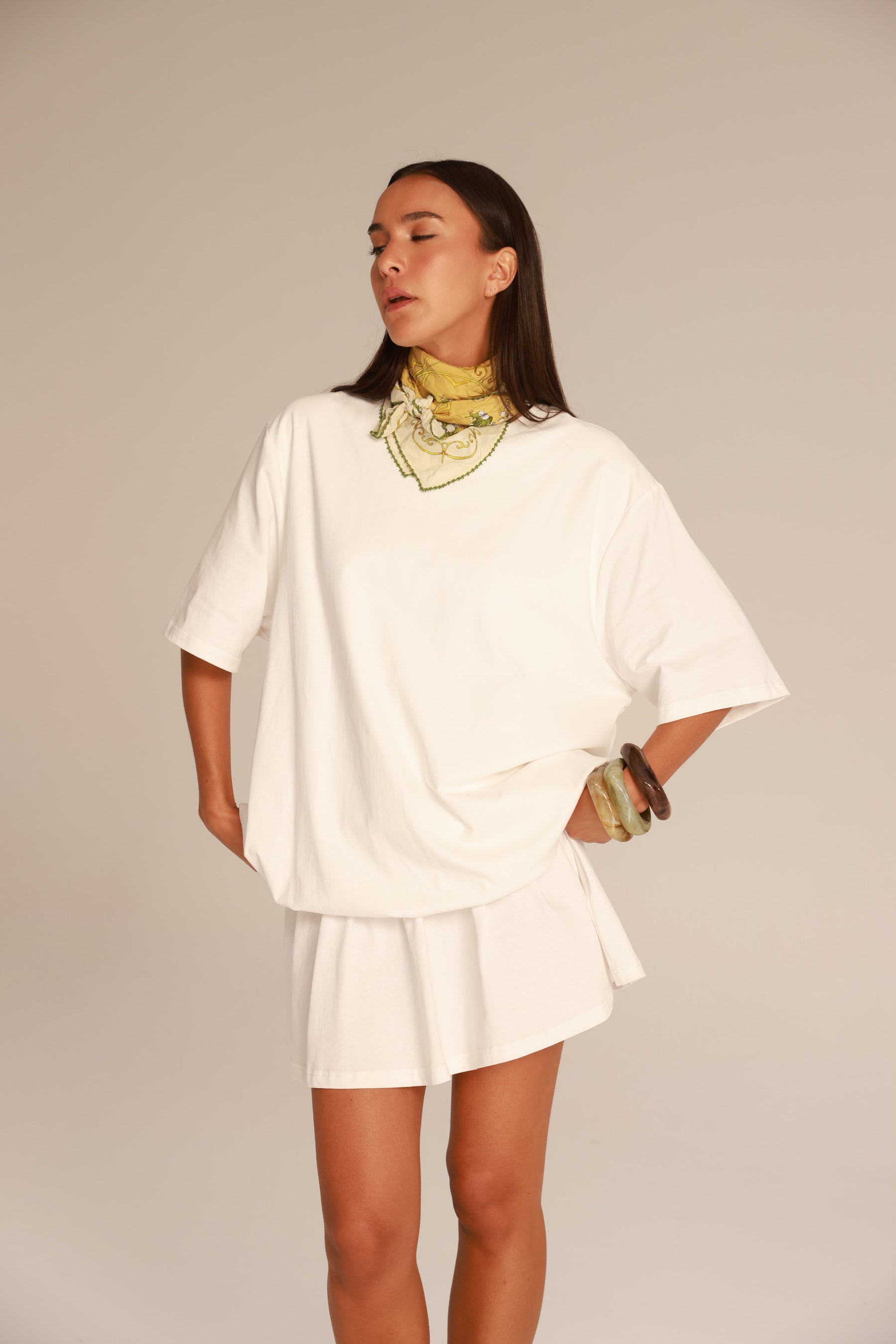 שמלת ג'ואי לבנה