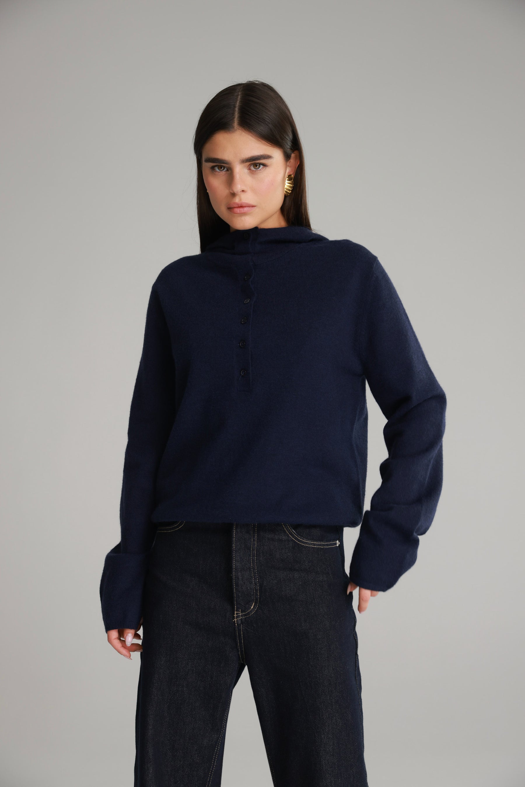 סוודר אירה נייבי