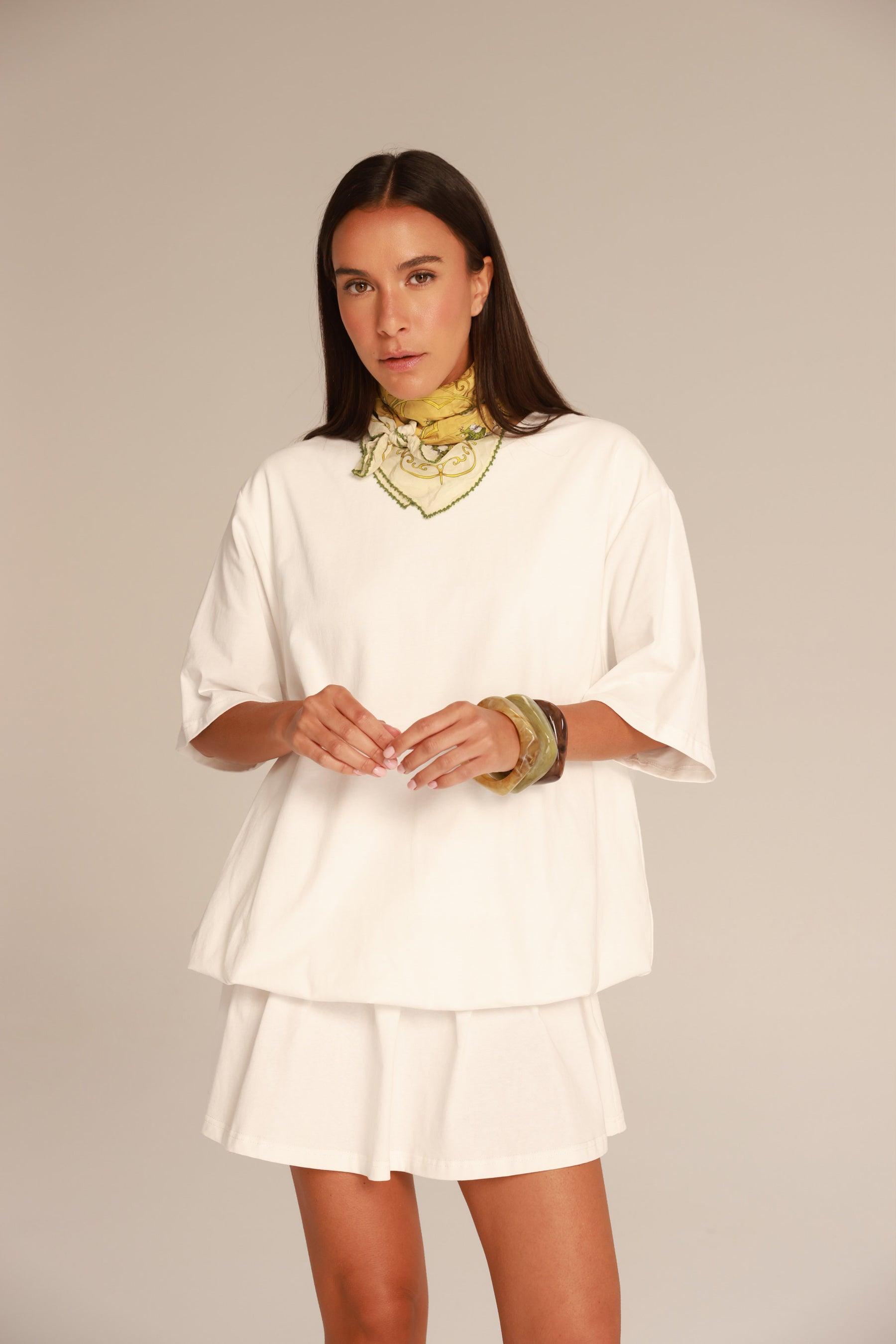 שמלת ג'ואי לבנה