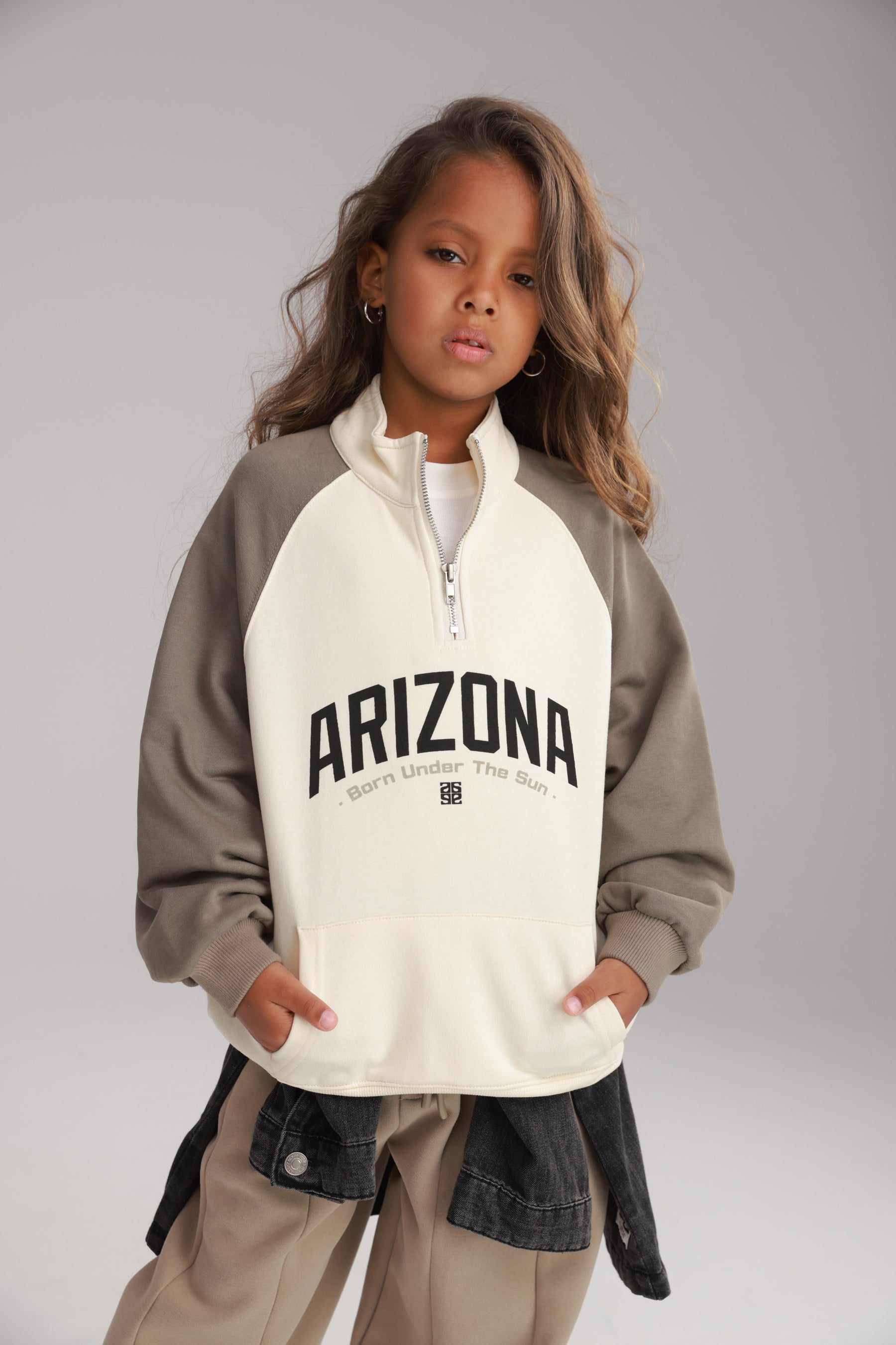 סוויטשירט אייבי שמנת