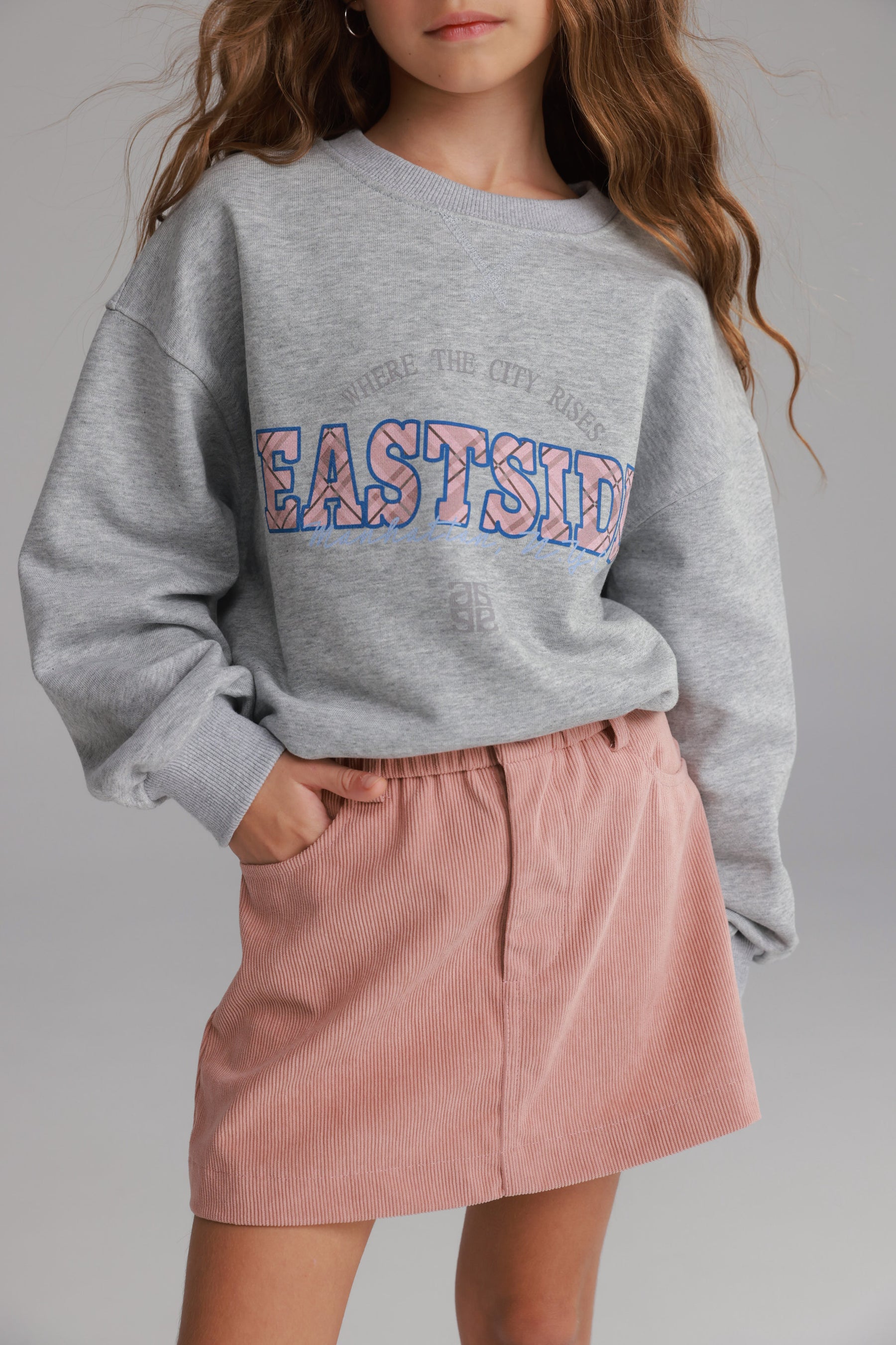 חצאית אולה ורודה