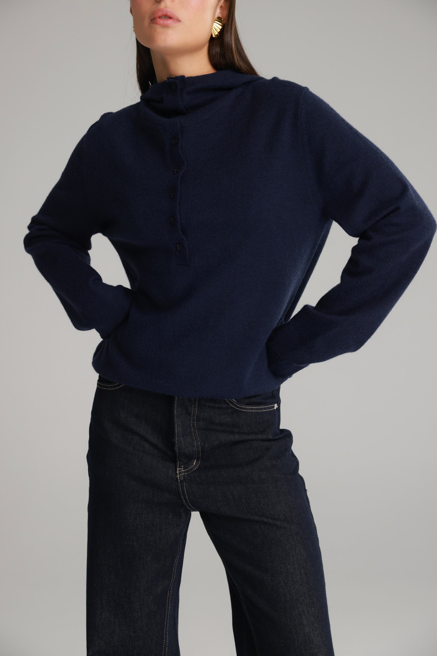 סוודר אירה נייבי