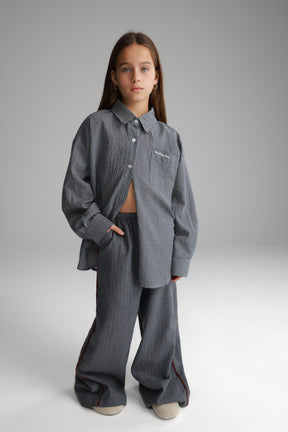 מכנסי אשלי אפורים