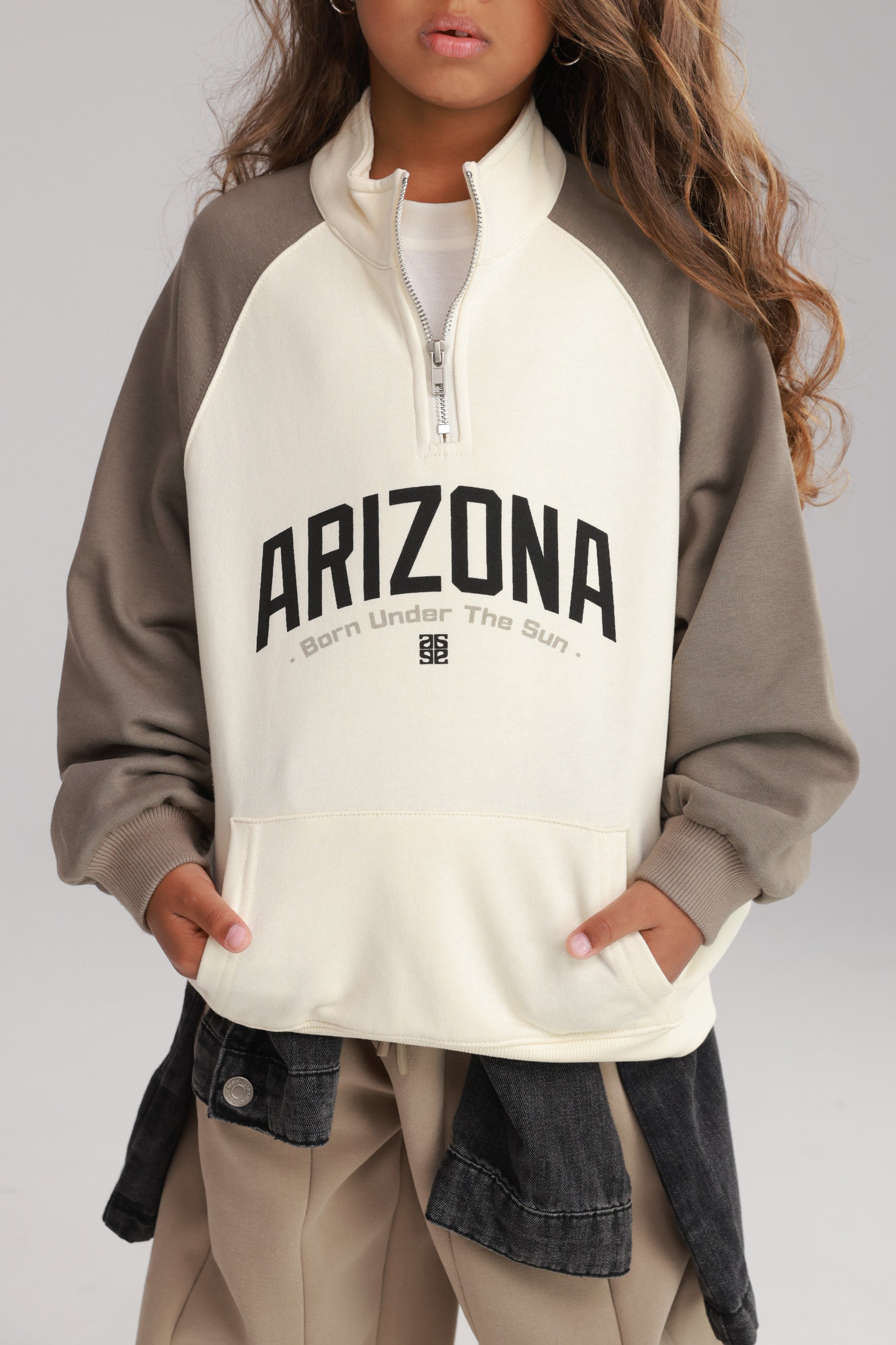 סוויטשירט אייבי שמנת