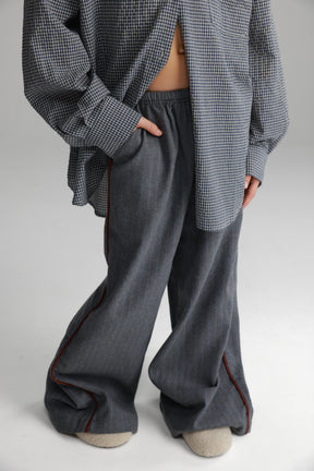 מכנסי אשלי אפורים