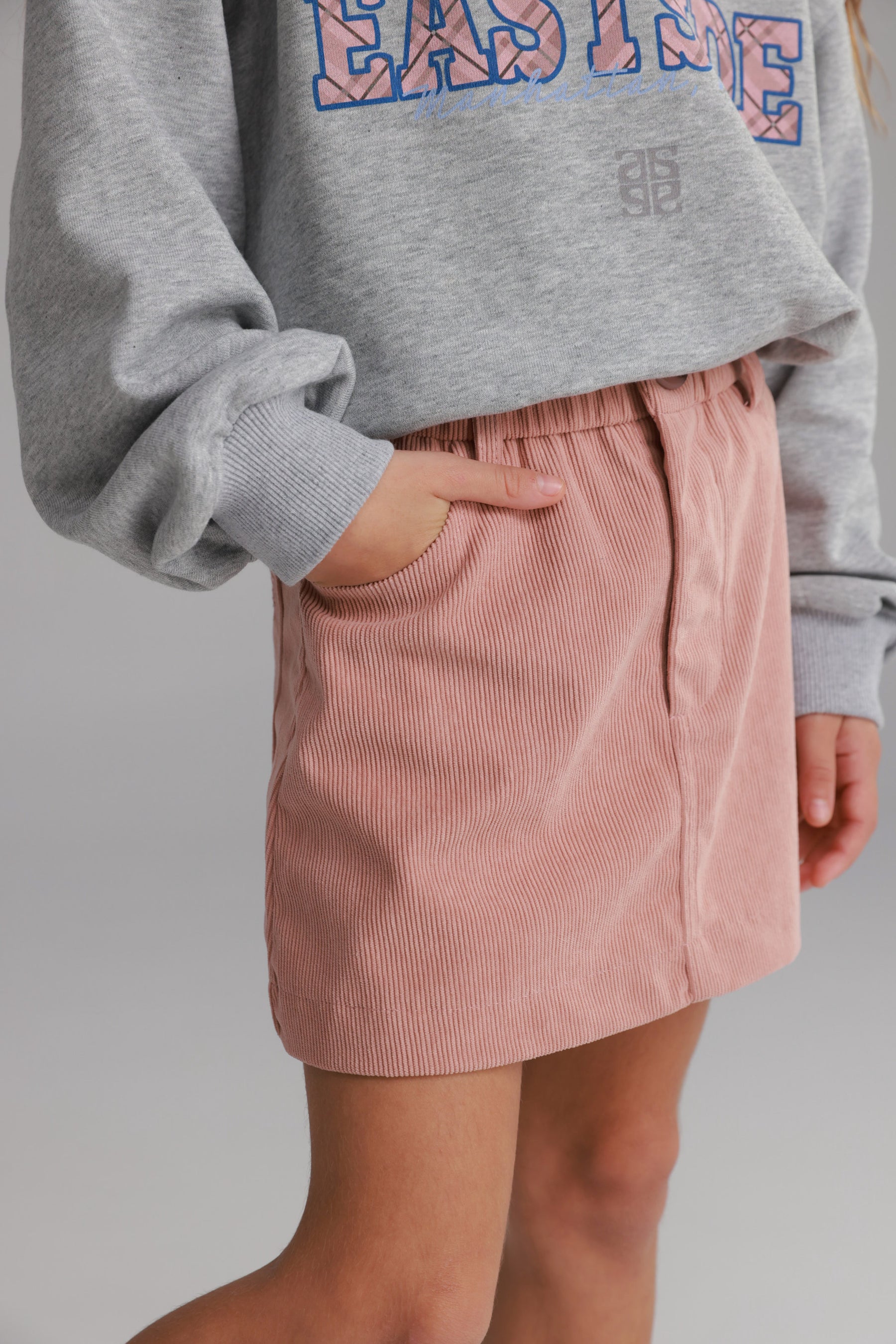 חצאית אולה ורודה