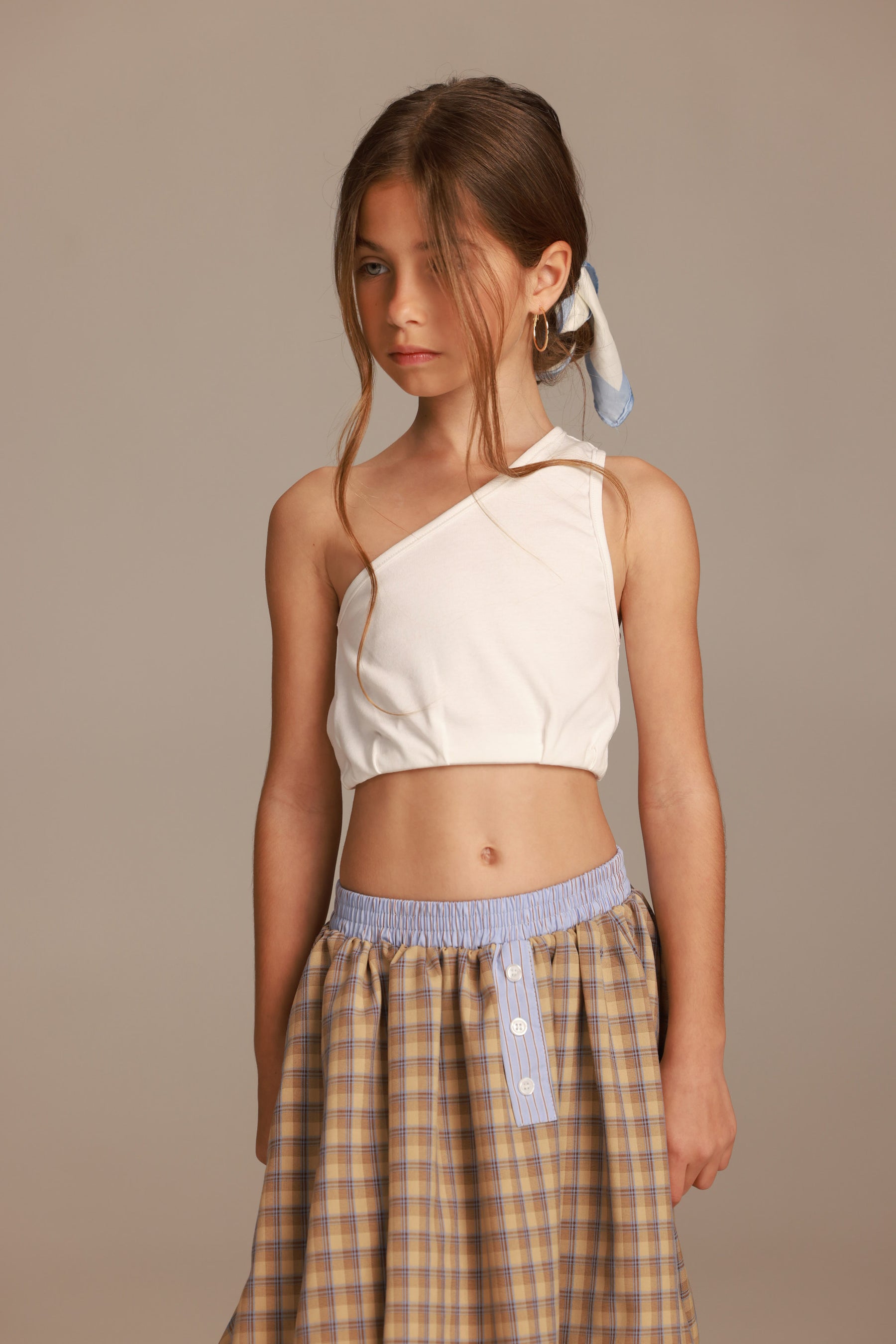 גופיית פרינס לבנה