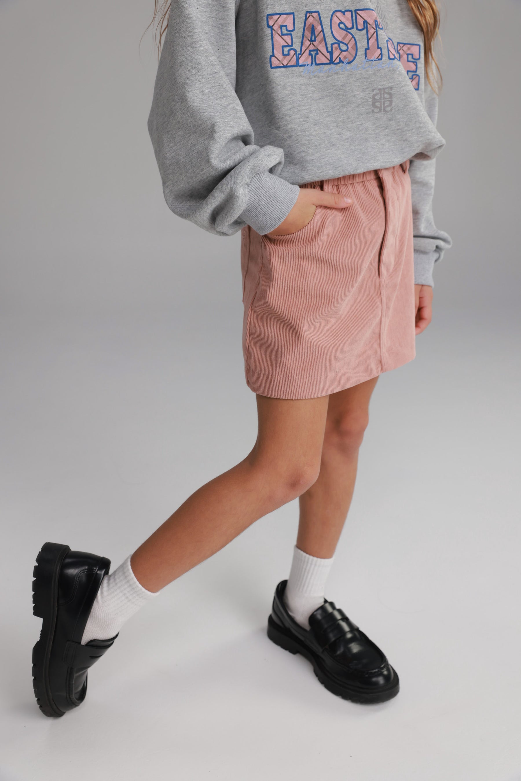 חצאית אולה ורודה