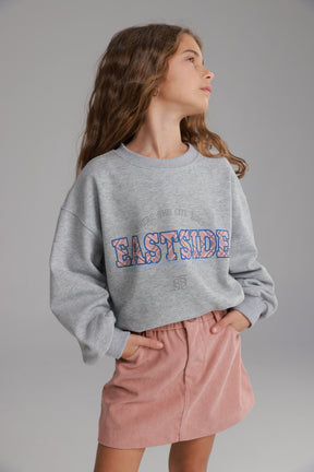 סוויטשירט ג'ין אפור