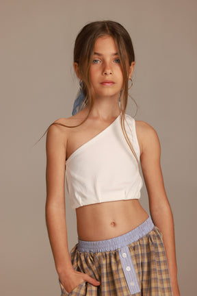 גופיית פרינס לבנה