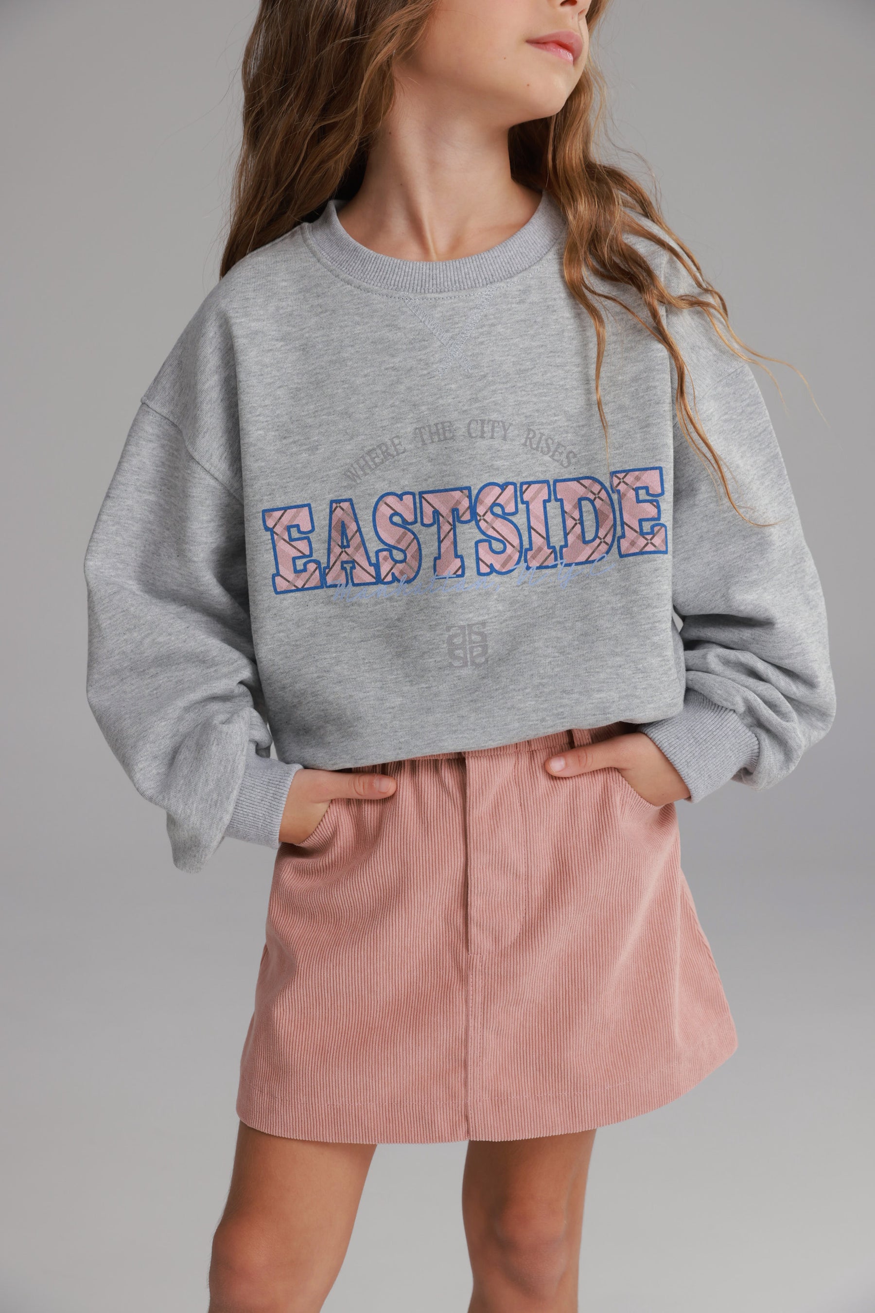 חצאית אולה ורודה