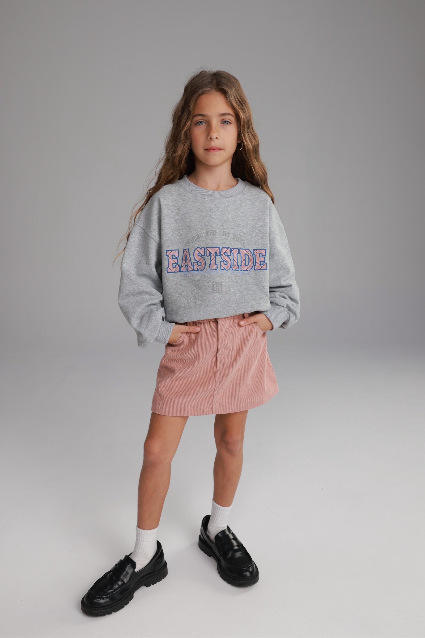 חצאית אולה ורודה