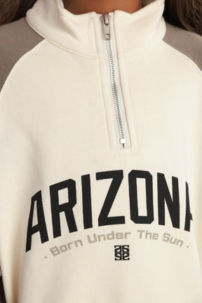 סוויטשירט אייבי שמנת