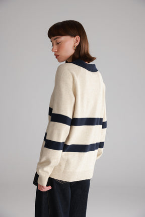 סריג מארי בז'/נייבי