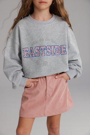 סוויטשירט ג'ין אפור