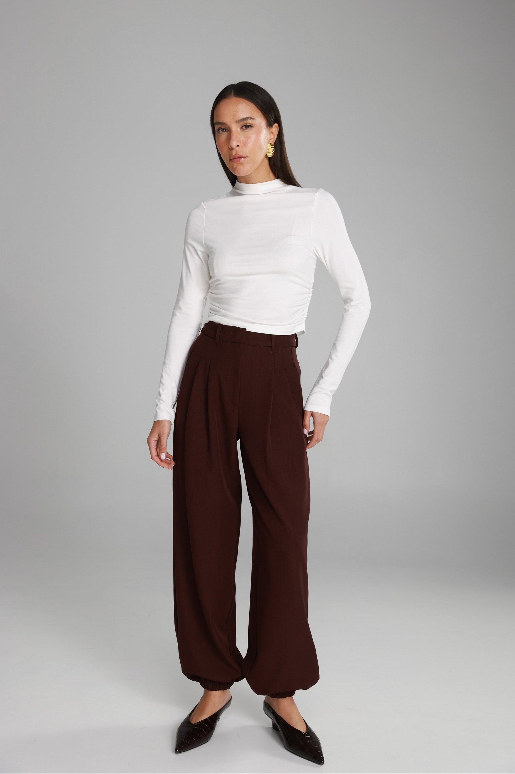 חולצת מאני לבנה