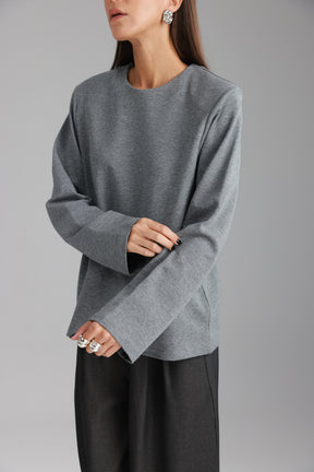 חולצת אופרי אפורה