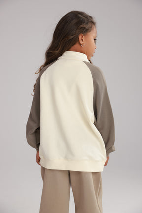 סוויטשירט אייבי שמנת