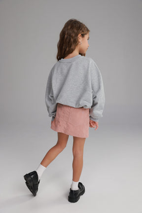 חצאית אולה ורודה